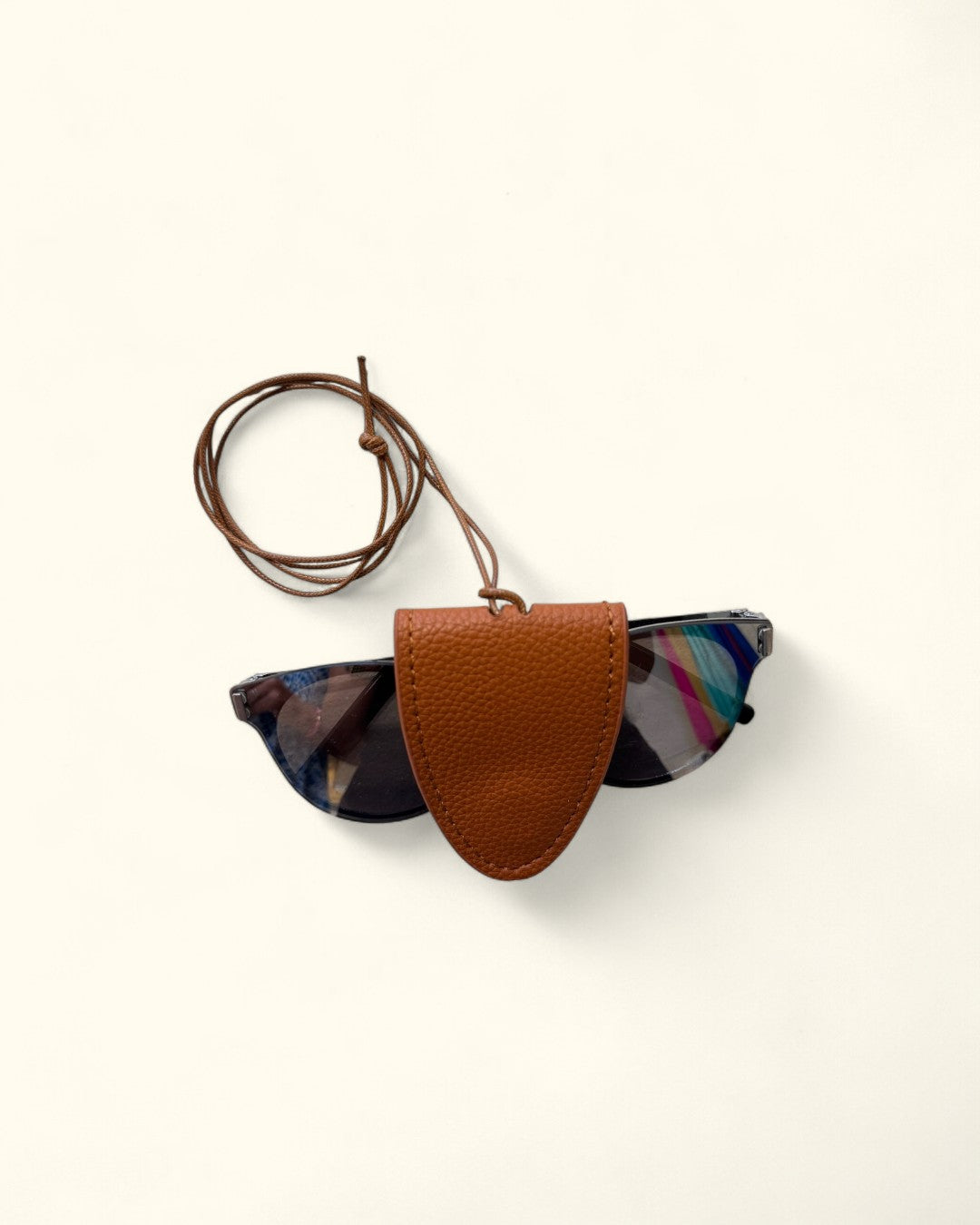 FUNDA IMAN GAFAS MARRÓN