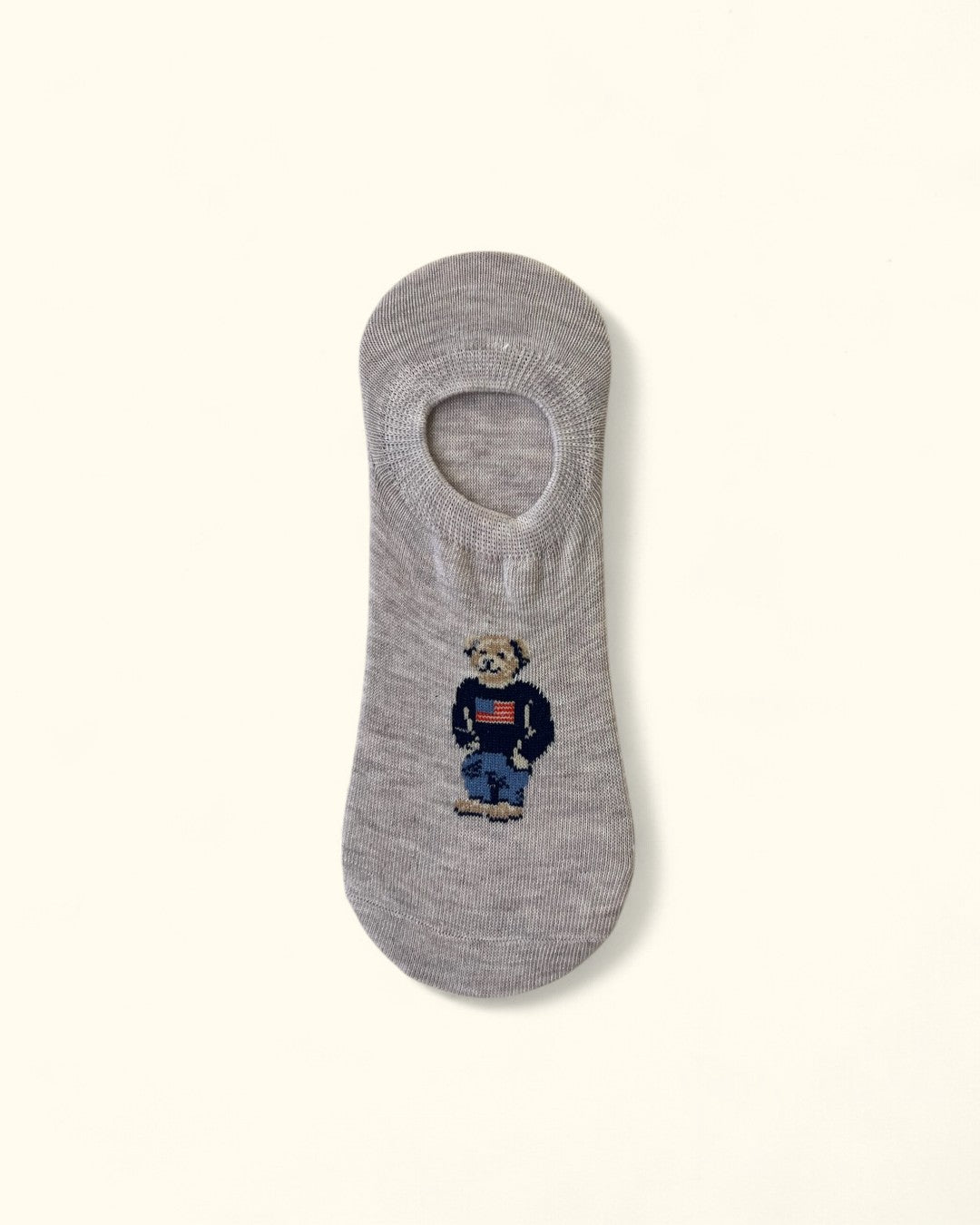 CALCETÍN OSITO GRIS