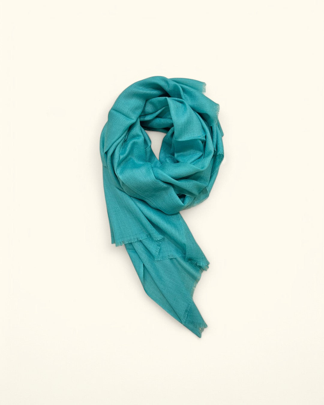 PASHMINA CASHMERE PIA AZUL TURQUESA