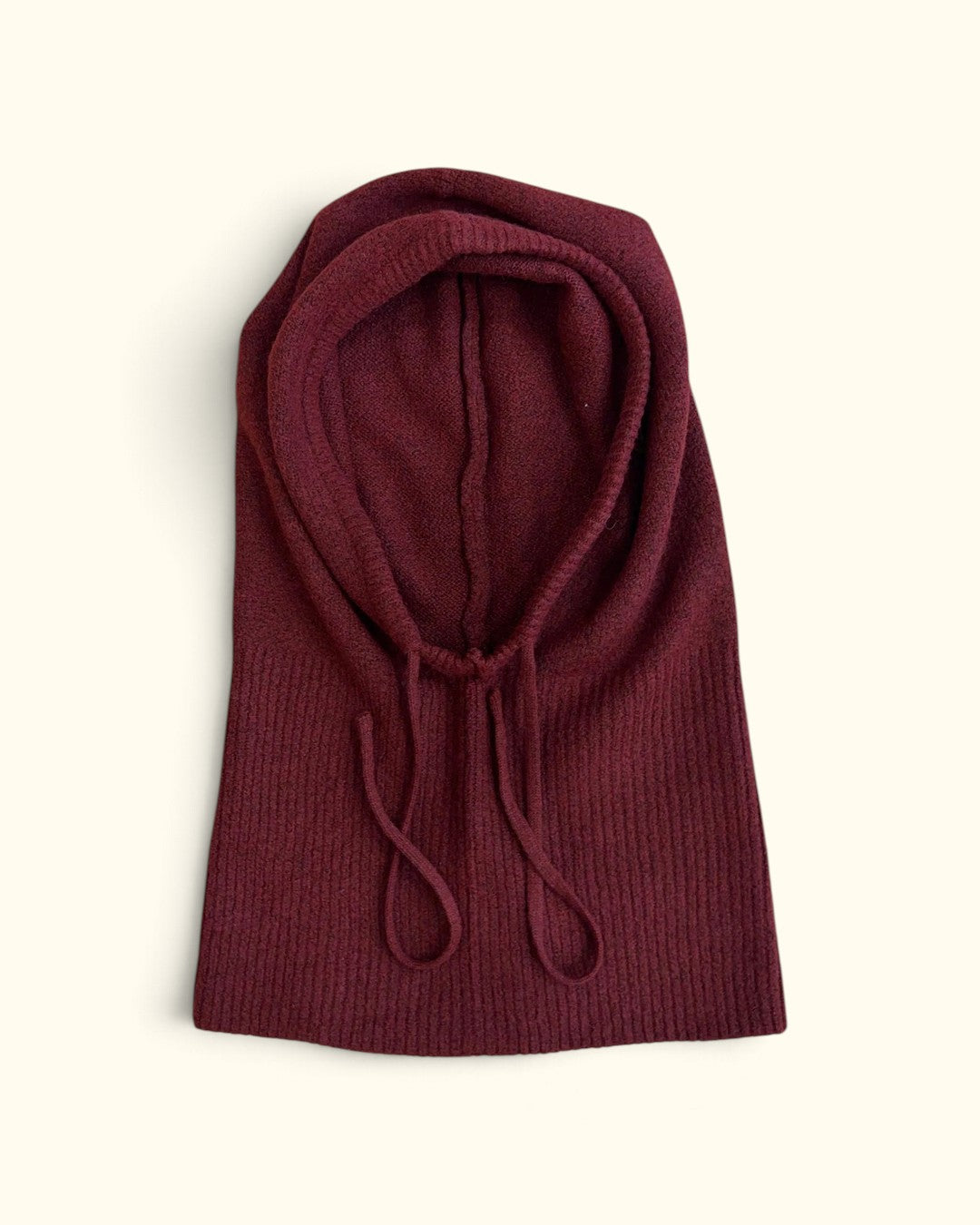 BALACLAVA BURDEOS LANA
