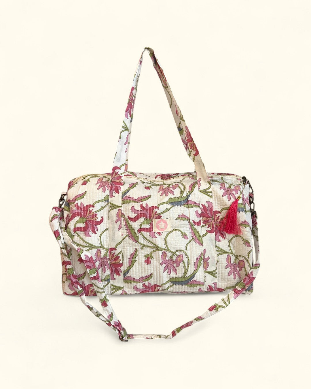 BOLSA FIN DE SEMANA INDIA ROSA Y CRUDA