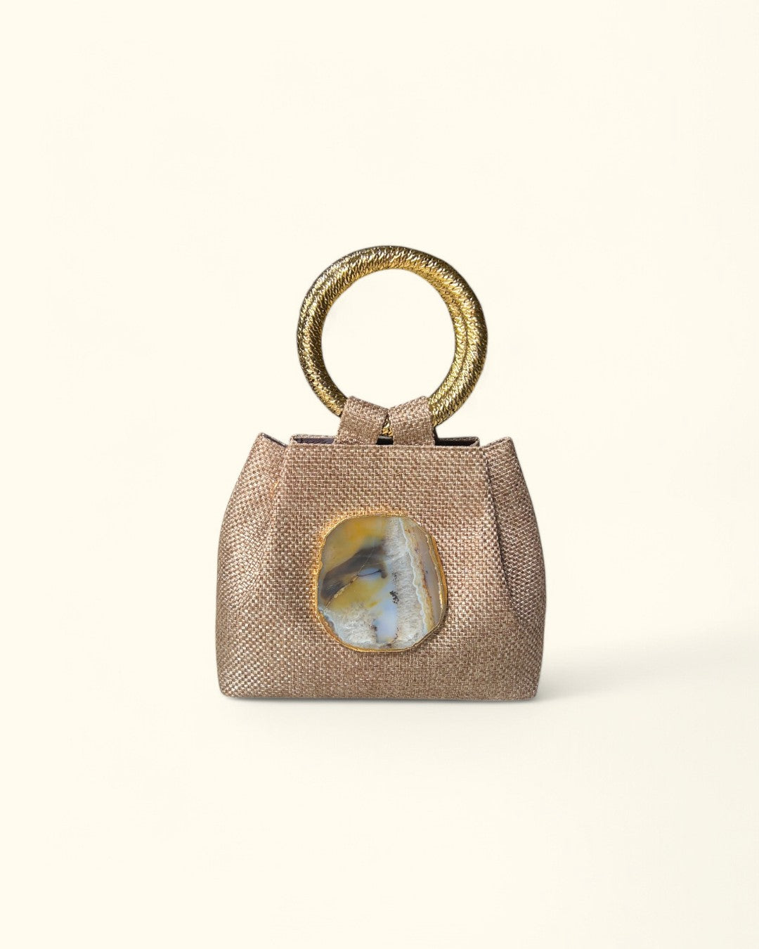 BOLSO SIENA DORADO