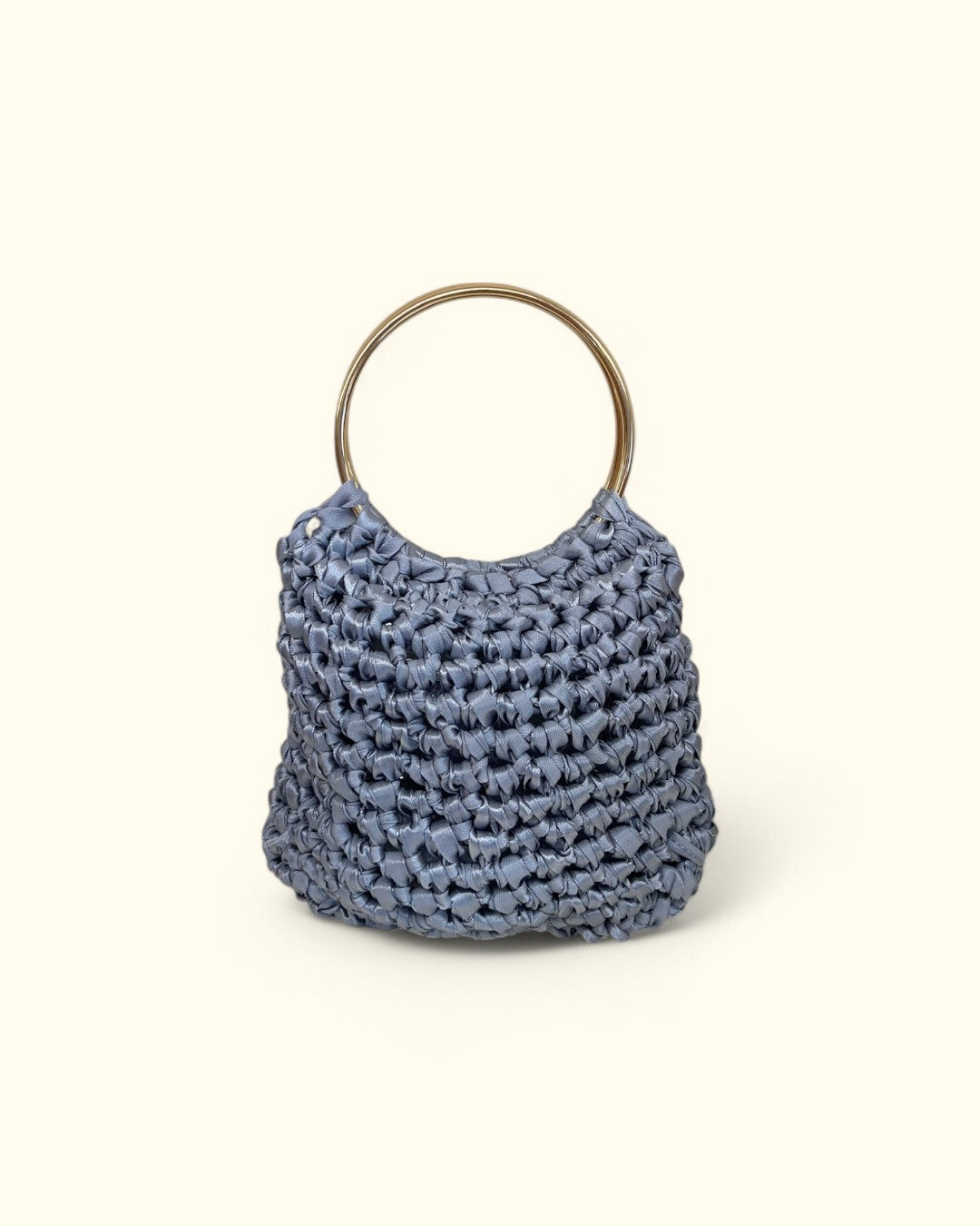 'UN ATARDECER' BAG PLATEADO