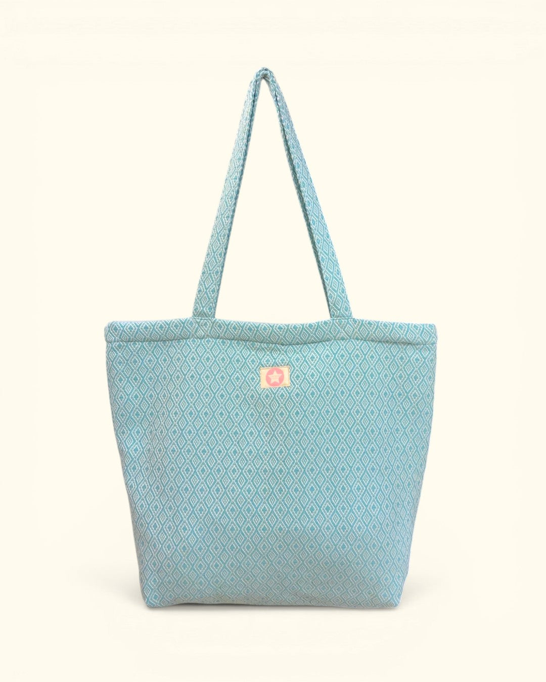 BOLSO DE PLAYA MANLY TURQUESA