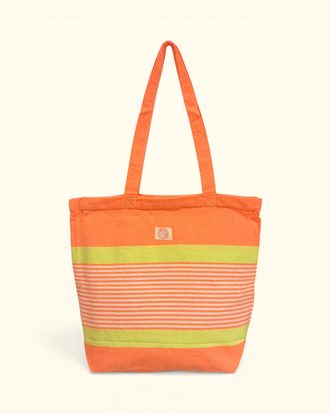 BOLSO DE PLAYA TALLOW NARANJA