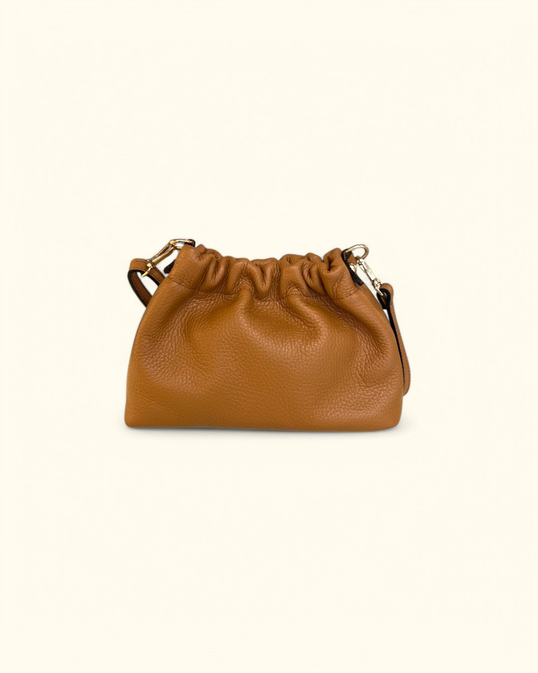 BOLSO MINI LUZ MARRÓN CAMEL
