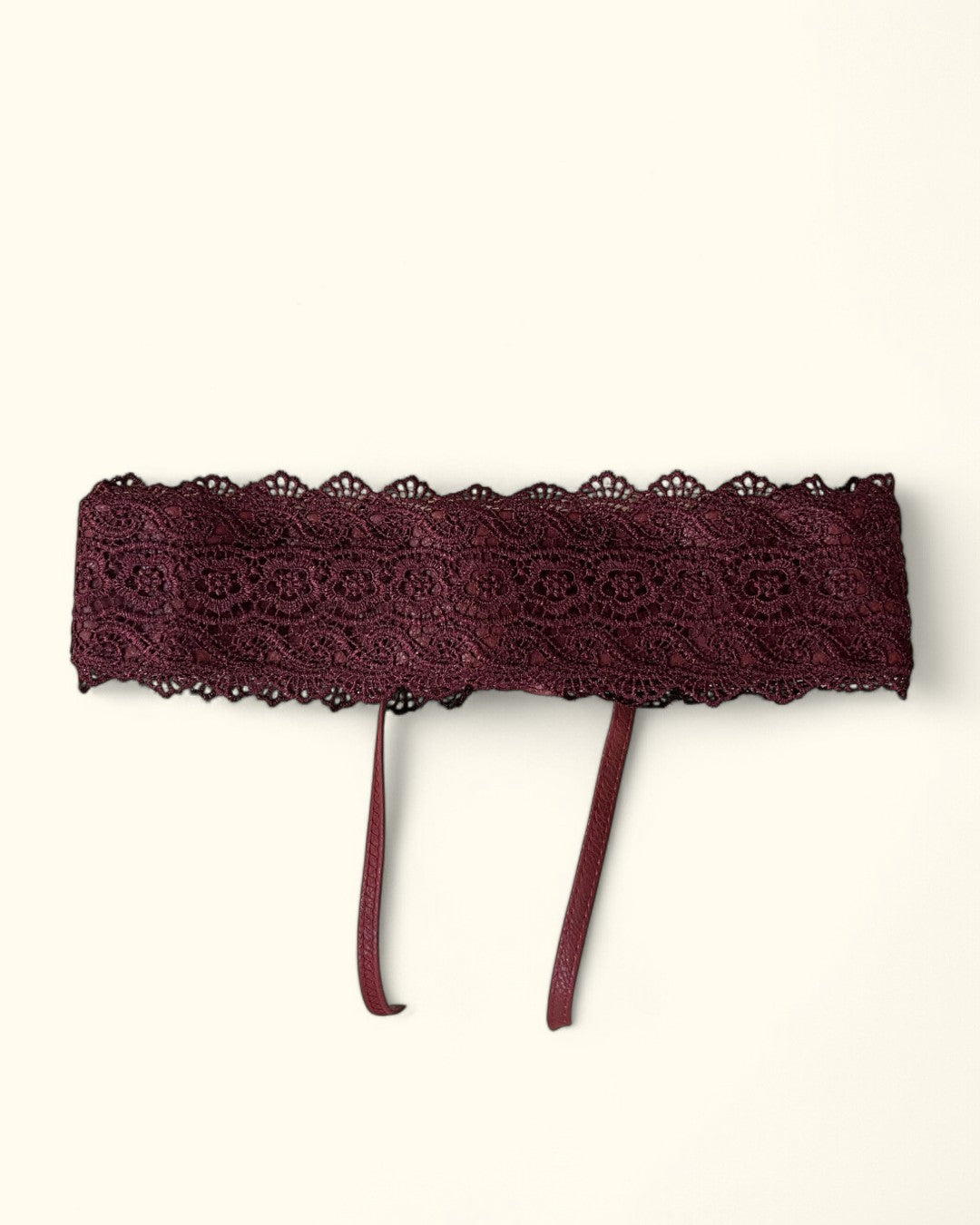 CINTURÓN FLORENCIA GRANATE