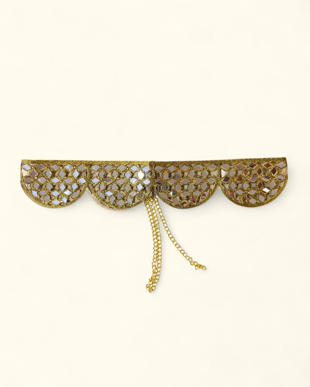 CINTURÓN SHANGHAI DORADO MEDIA LUNA