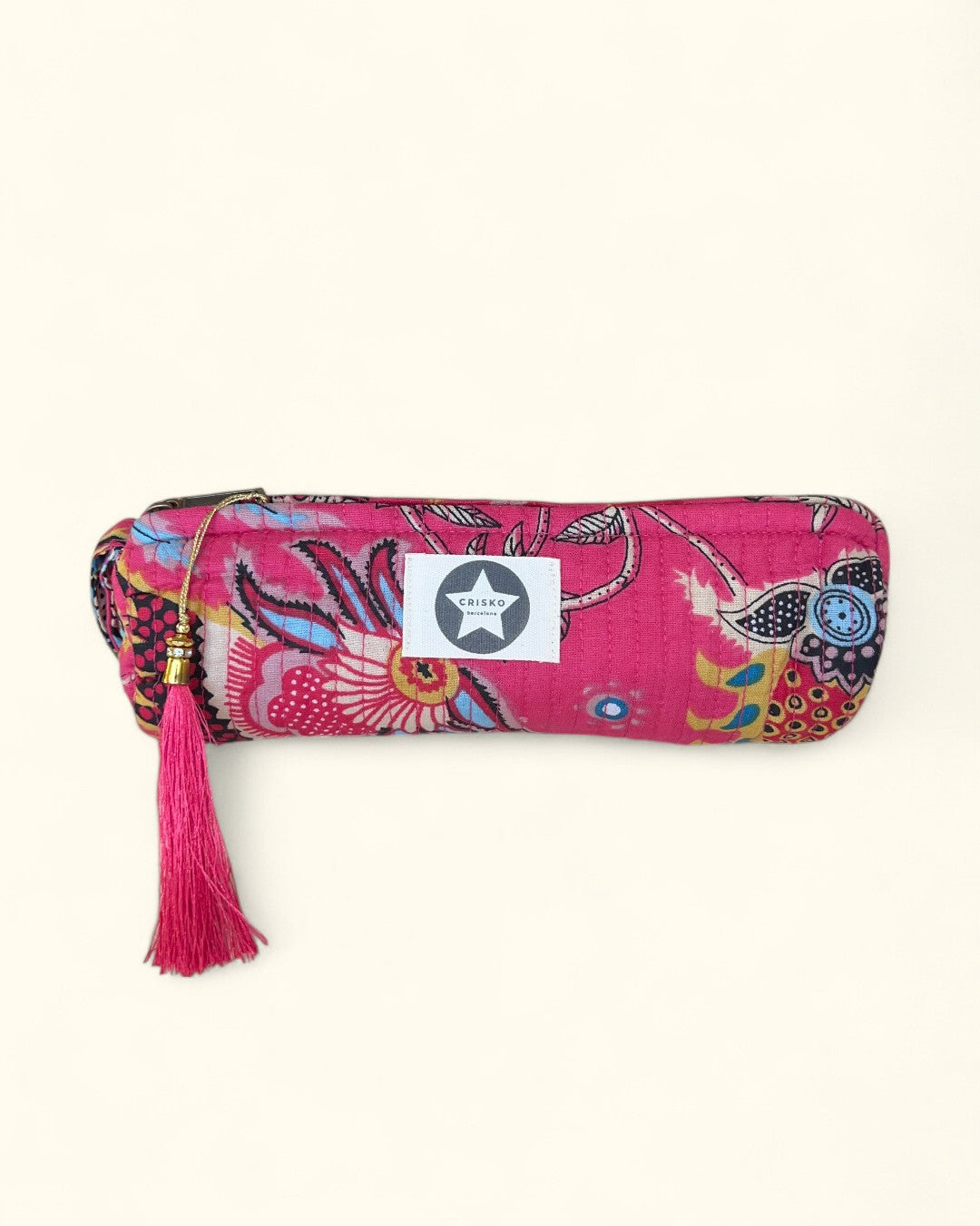 ESTUCHE INDIA ROSA FUCSIA