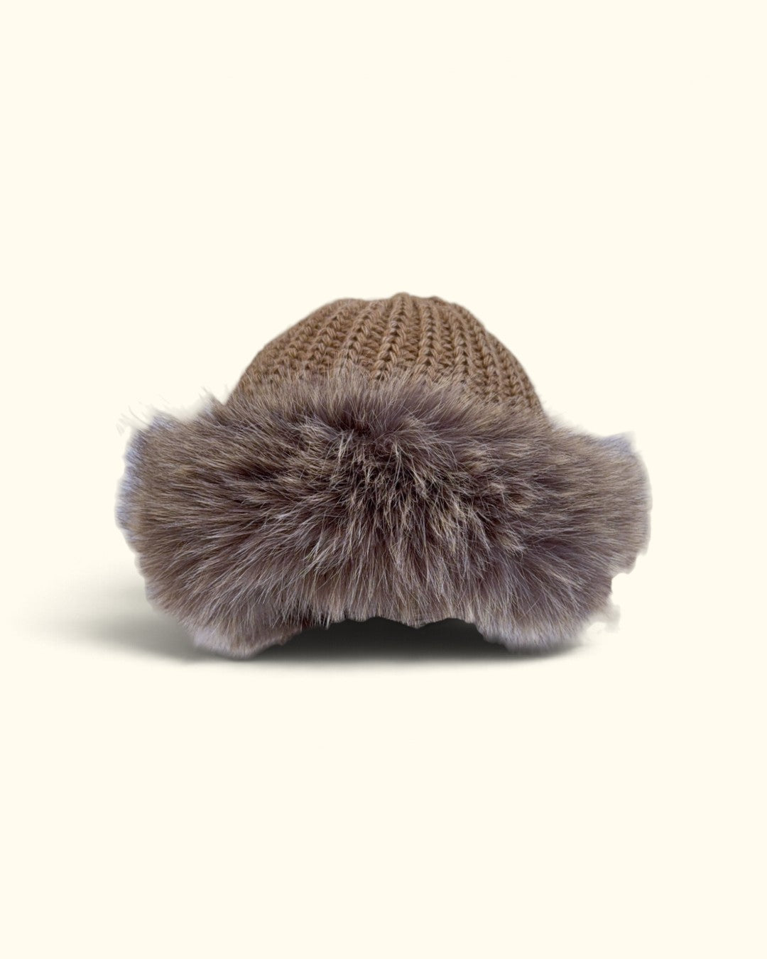 GORRO CONTORNO PELO TAUPE