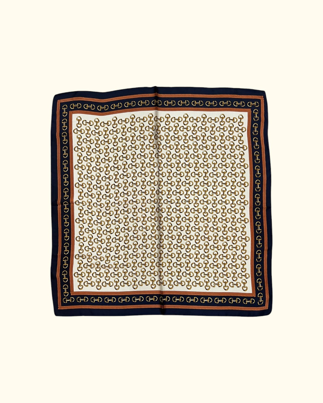 PAÑUELO ESTAMPADO AZUL