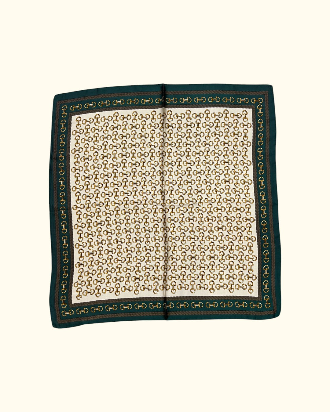 PAÑUELO ESTAMPADO VERDE