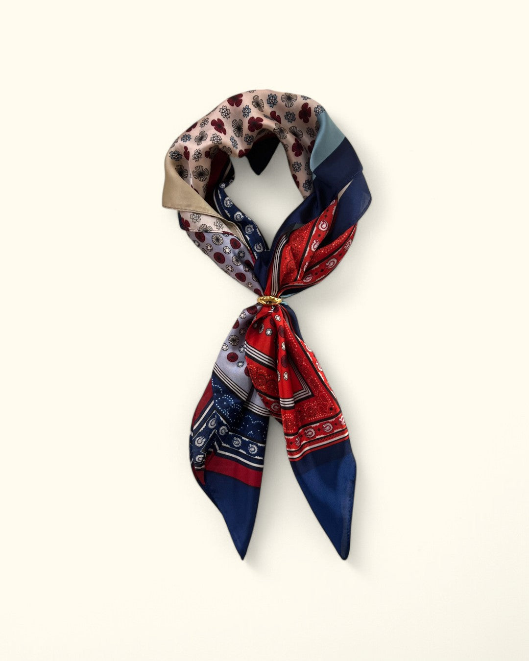 PAÑUELO ESTAMPADO ROJO