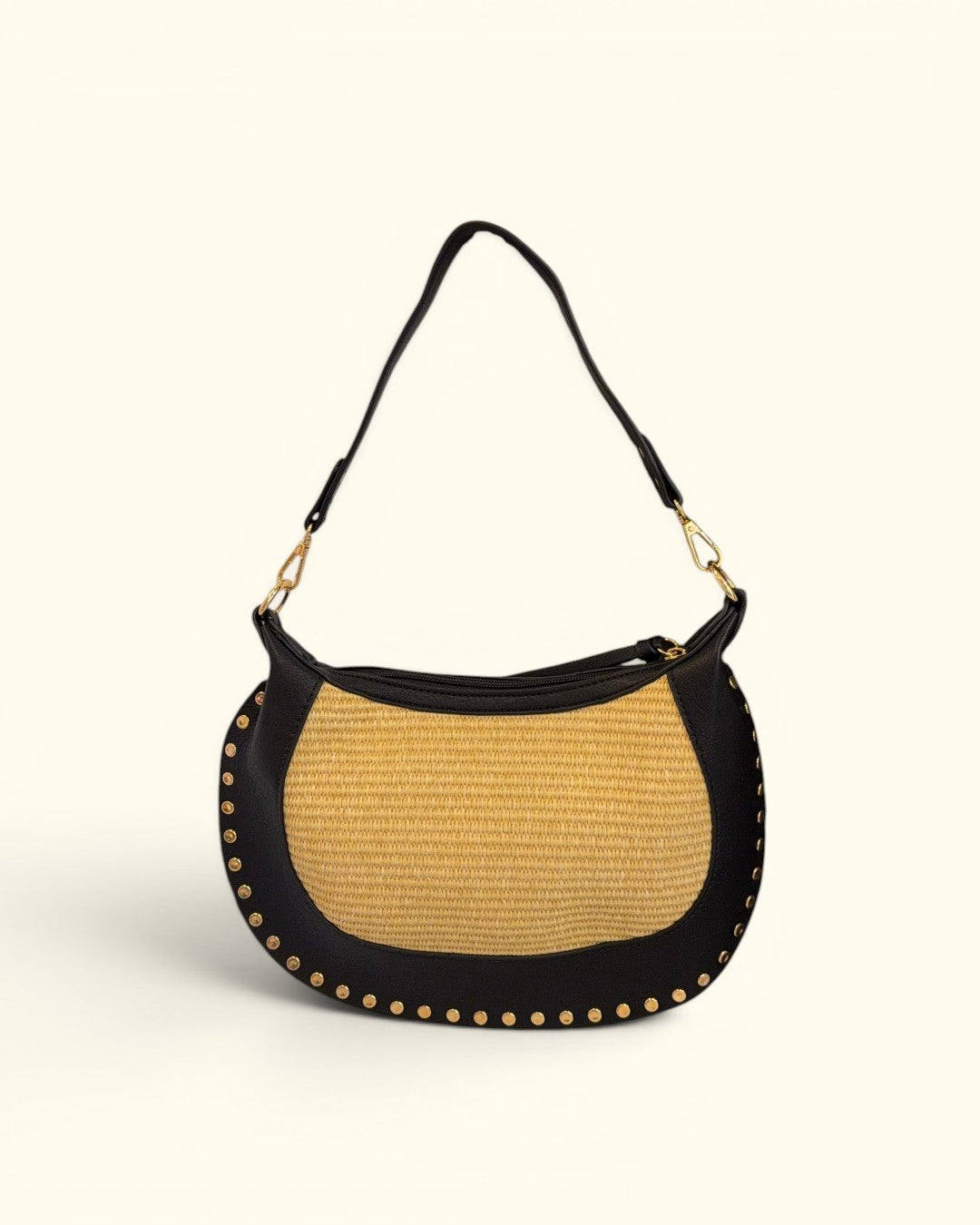 BOLSO SUSI RAFIA NEGRO