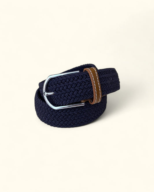 CINTURÓN JORGE AZUL MARINO