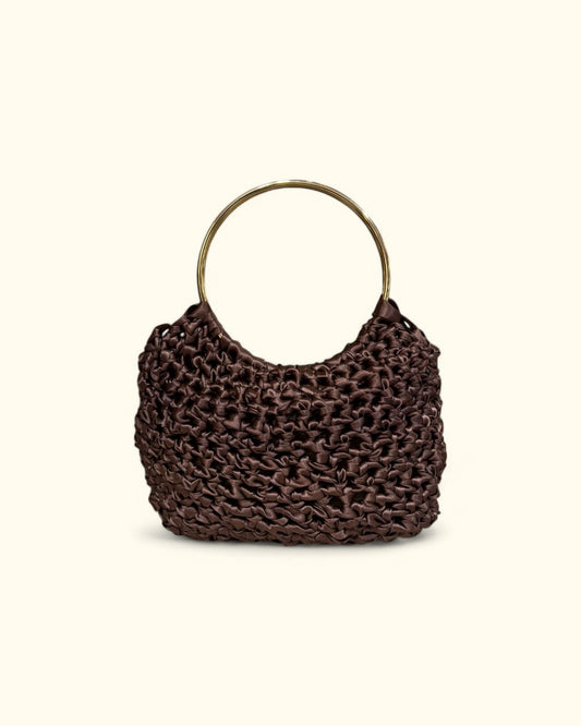 'UN ATARDECER' Bag Marrón