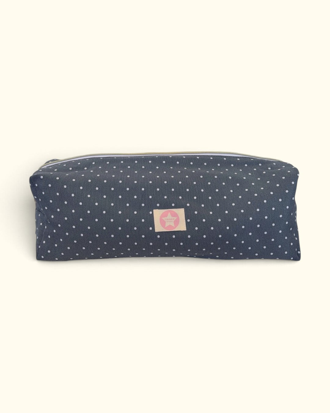 FUNDA ACCESORIOS PELO TOPOS GRIS