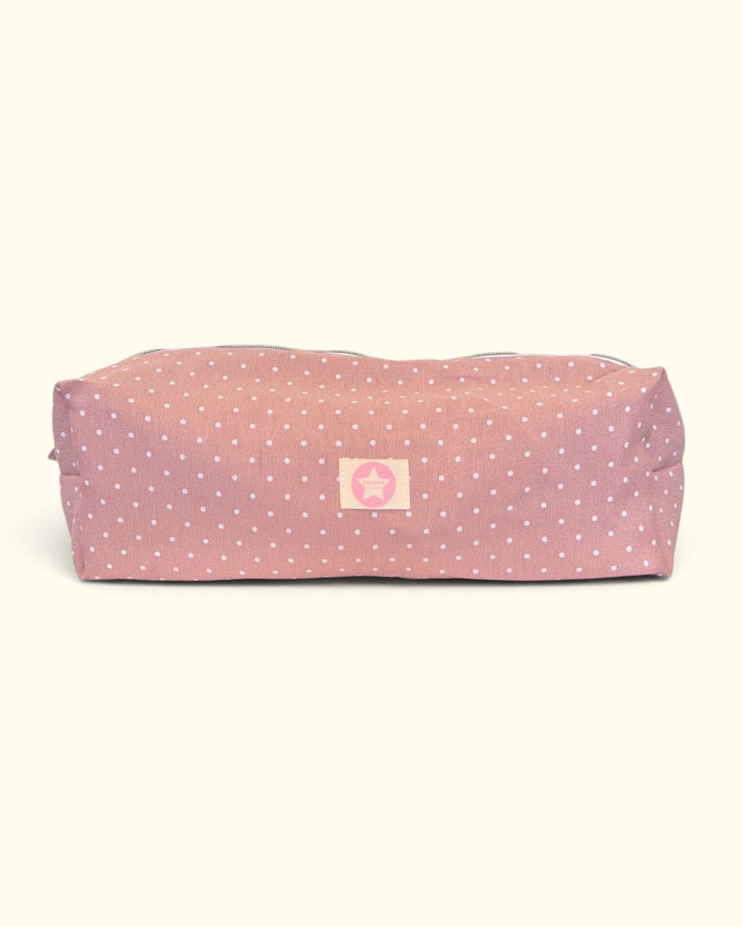 FUNDA ACCESORIOS PELO TOPOS ROSA