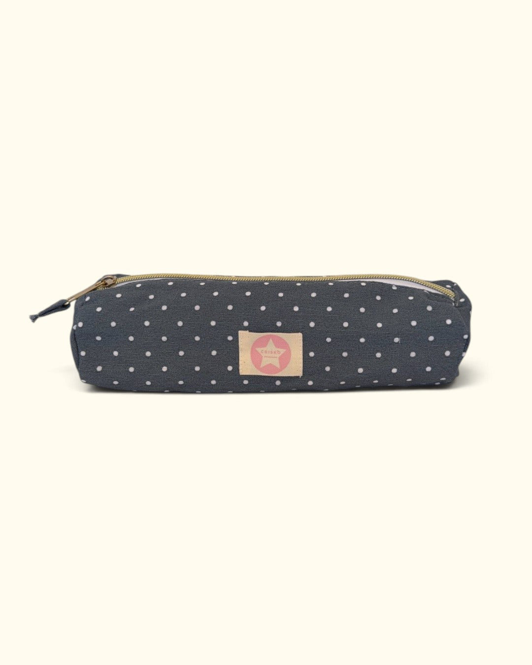 ESTUCHE TOPOS GRIS