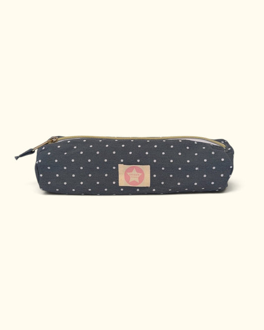 ESTUCHE TOPOS GRIS