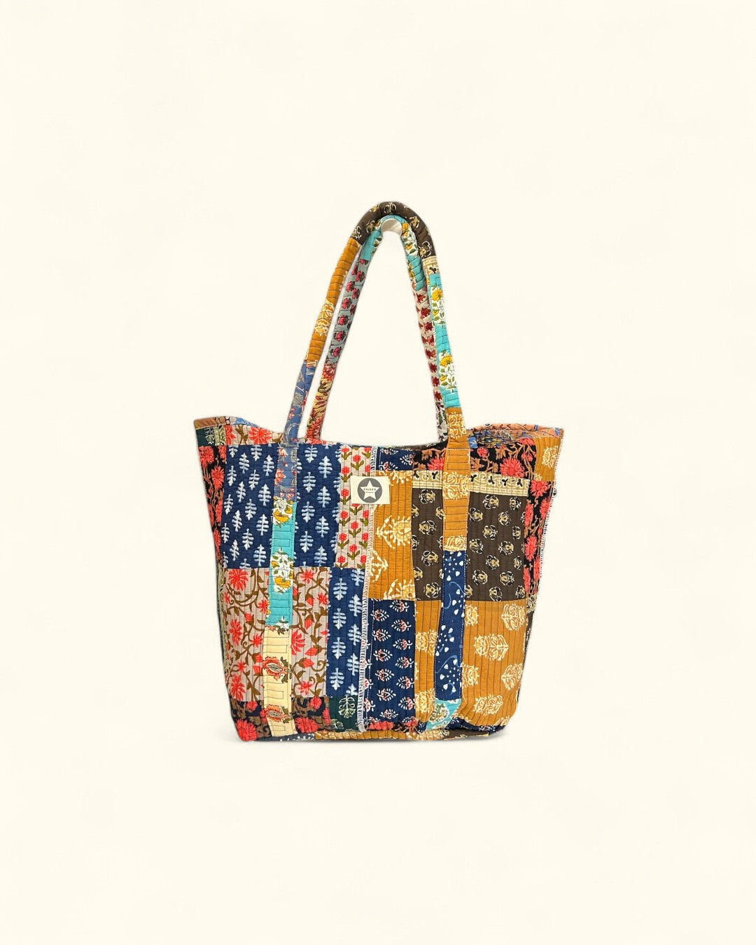 BOLSO TOTE BAG INDIA AMARILLO