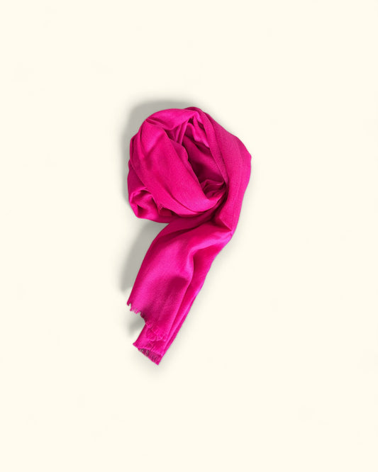 PASHMINA CASHMERE PIA ROSA FUCSIA