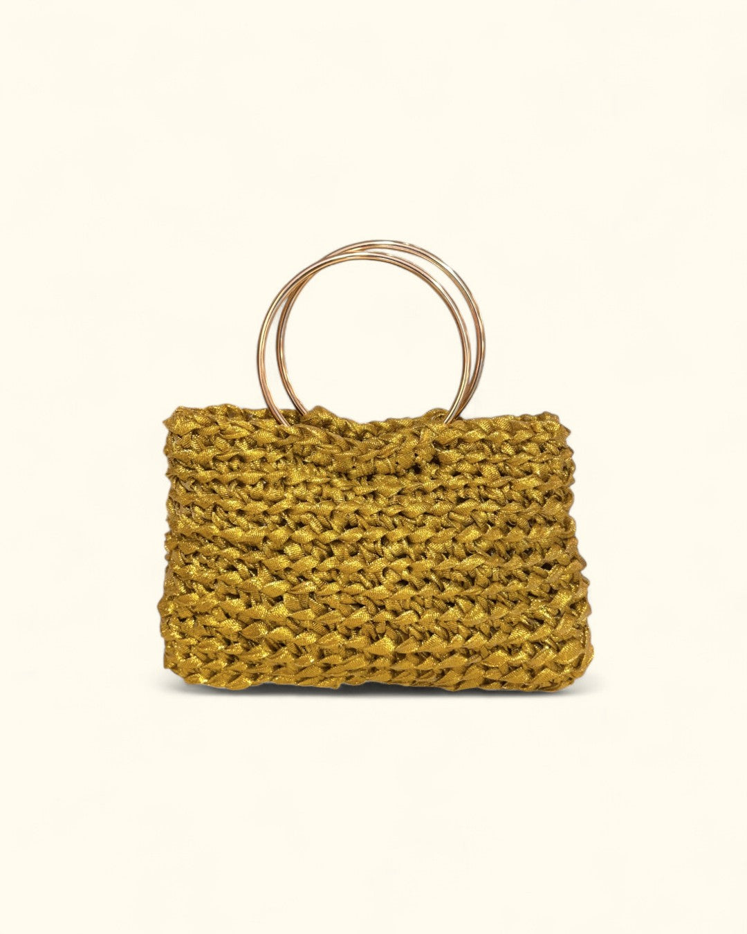 'UN ATARDECER' Bag dorado