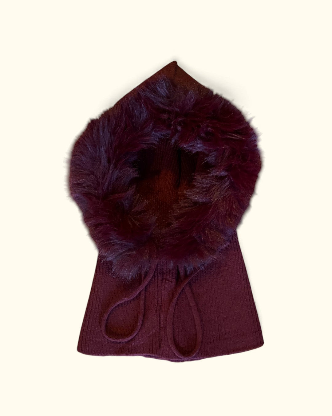 BALACLAVA CONTORNO PELO BURDEOS