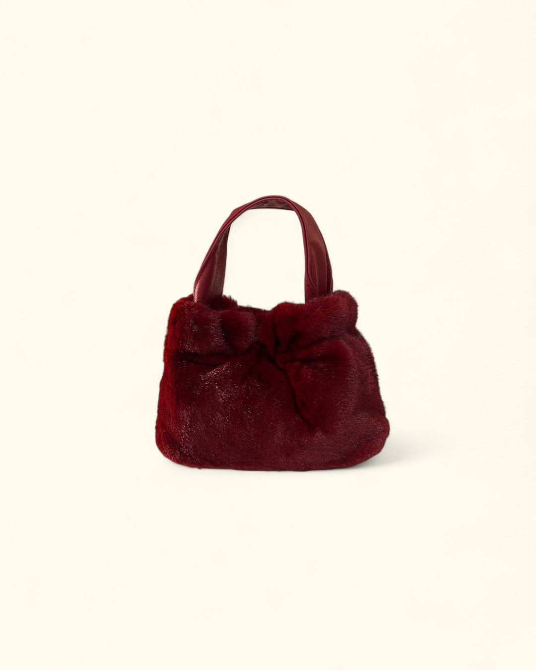 BOLSO BOMBONERA GRANATE