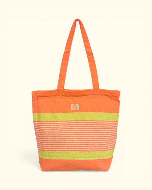 BOLSO DE PLAYA TALLOW NARANJA