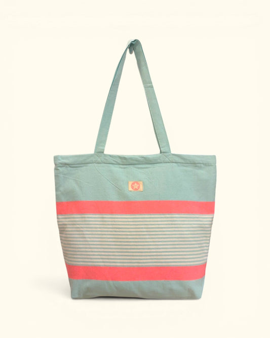 BOLSO DE PLAYA TALLOW TURQUESA
