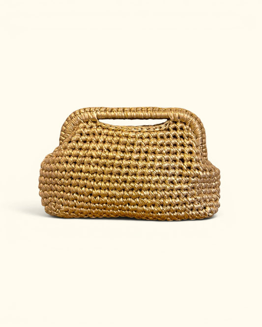 'LLÁMAME' Bag DORADO