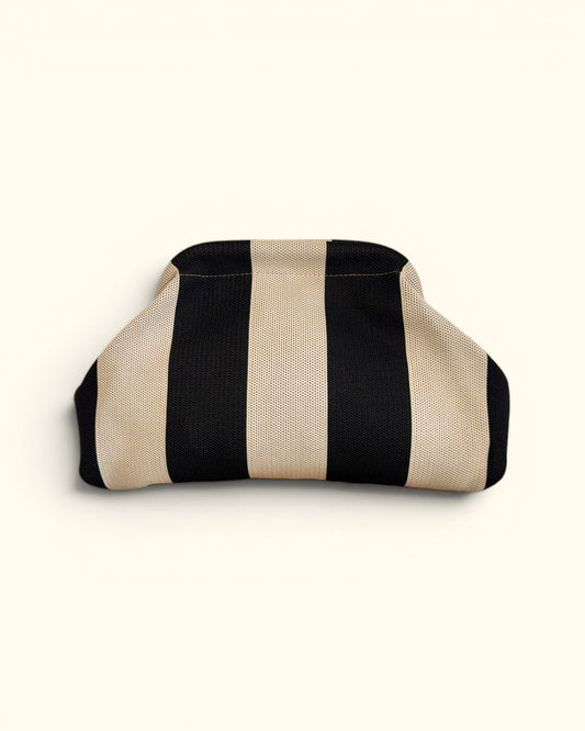 BOLSO LOLA CRUDO Y NEGRO