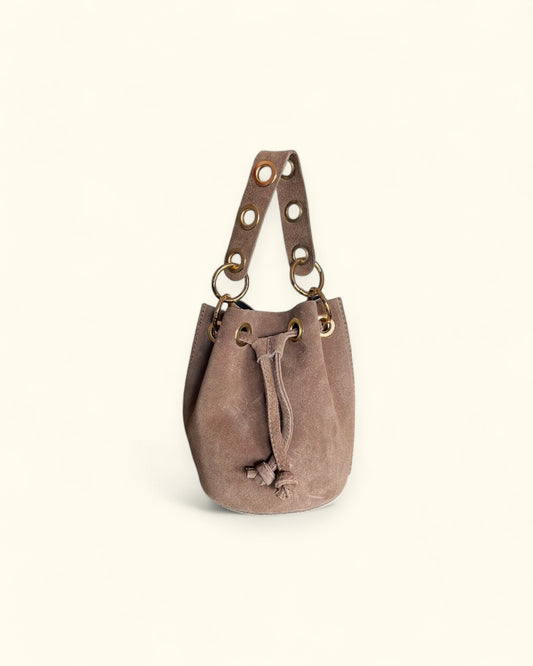 BOLSO MAGGIE MARRÓN TOPO