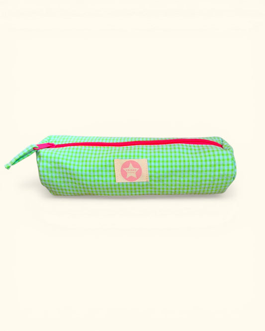 ESTUCHE VERDE FOSFORITO