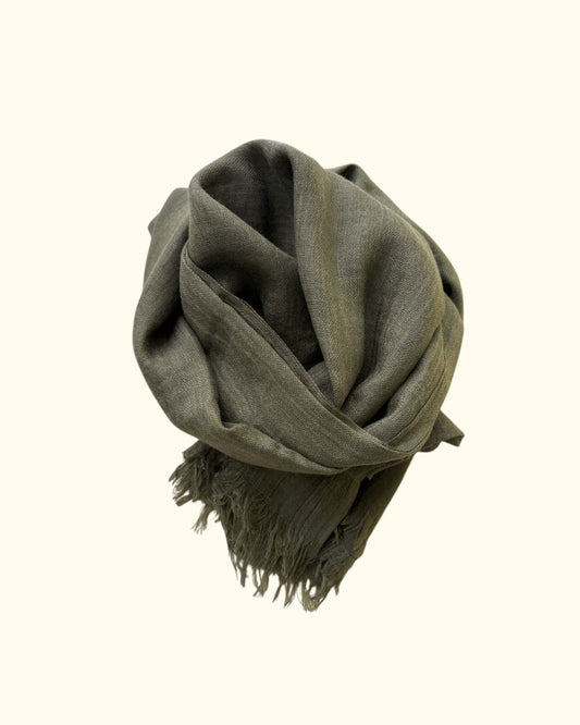 FOULARD VERDE KHAKI