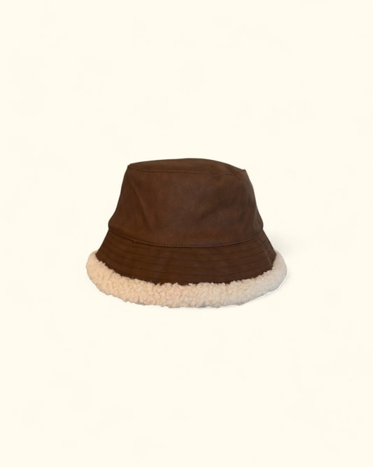 GORRO BORREGO MARRÓN