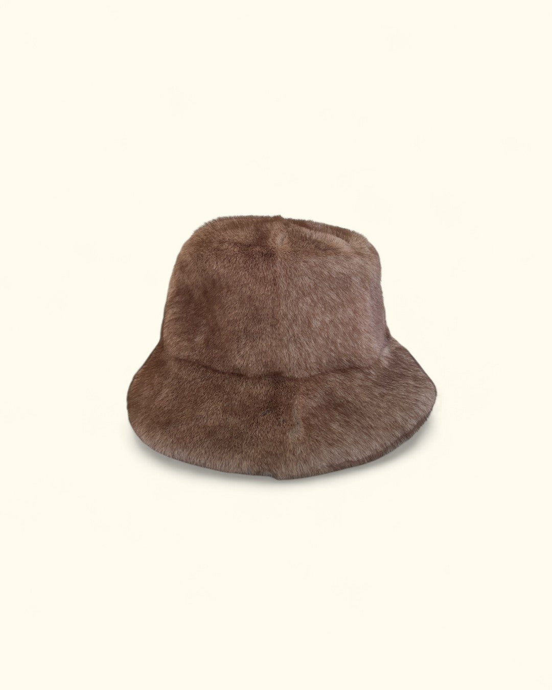 GORRO PELO TAUPE