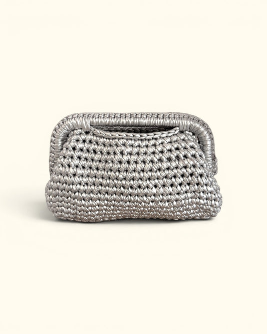 'LLÁMAME' Bag PLATEADO