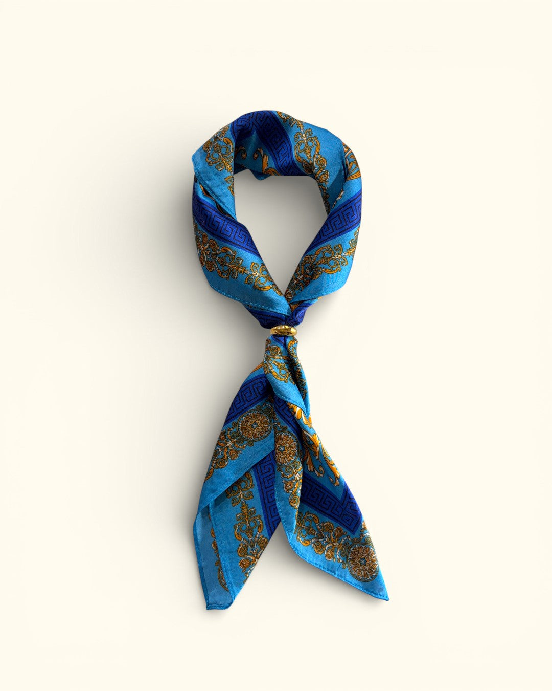 PAÑUELO AZUL TURQUESA