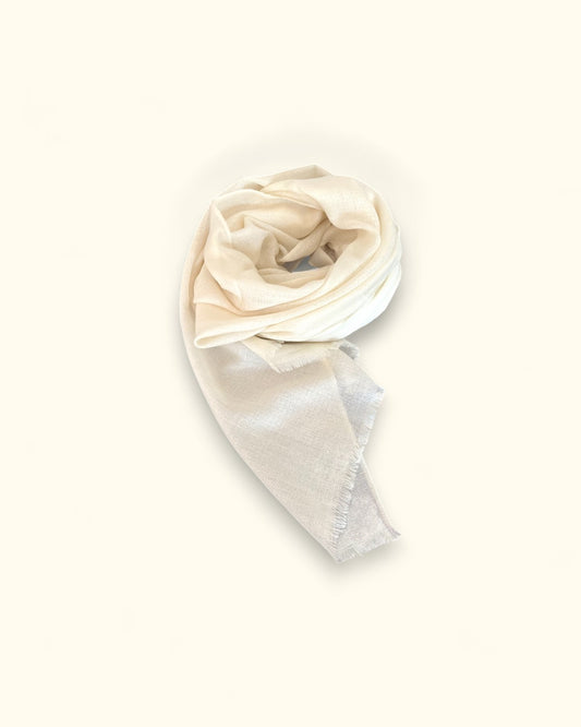 PASHMINA CASHMERE PIA CRUDA