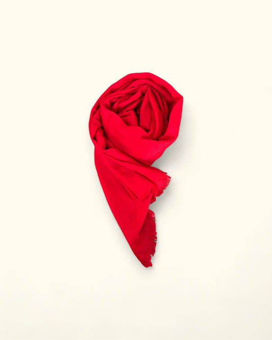 PASHMINA CASHMERE PIA ROJO FERRARI