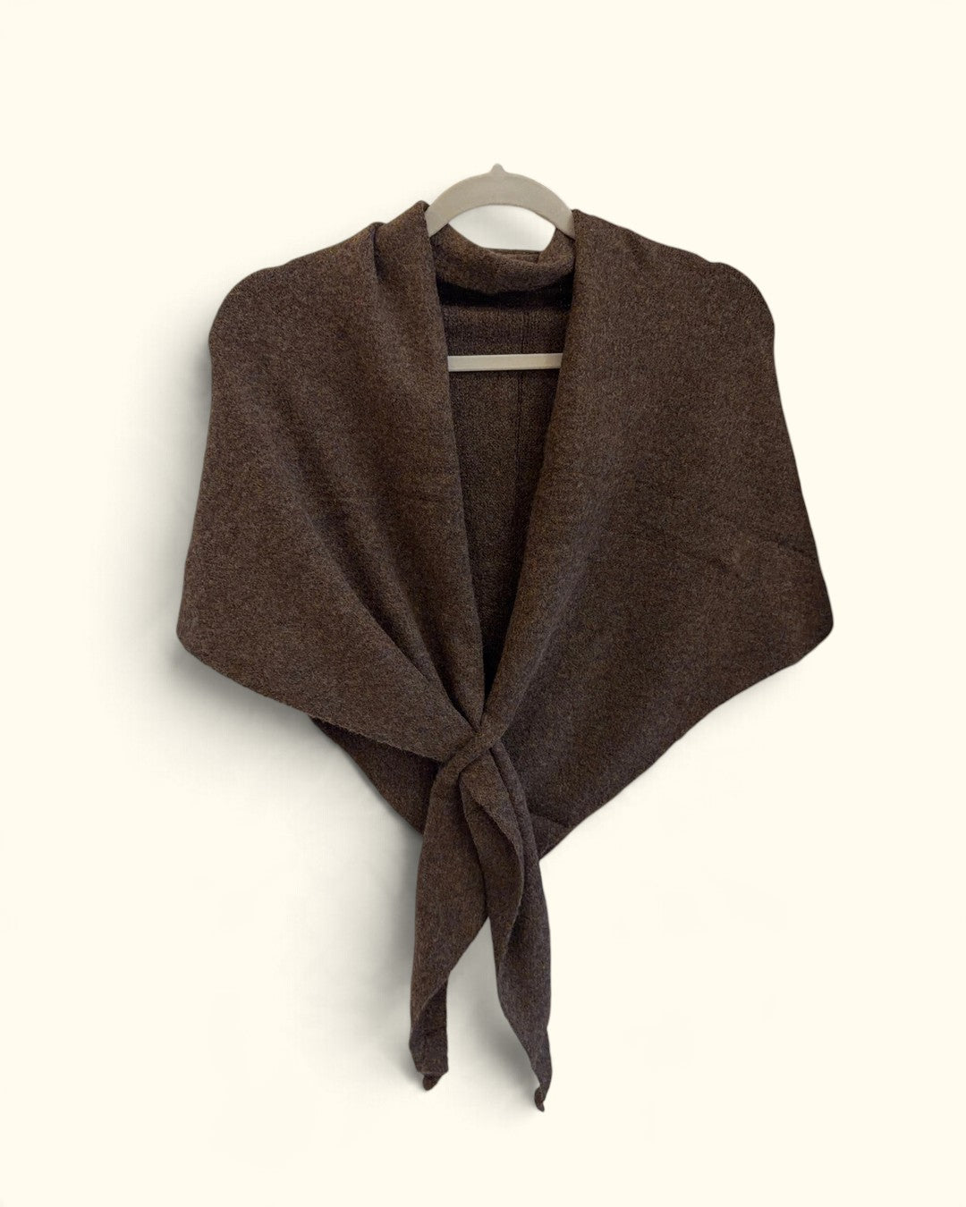 PONCHO LANA CHOCOLATE