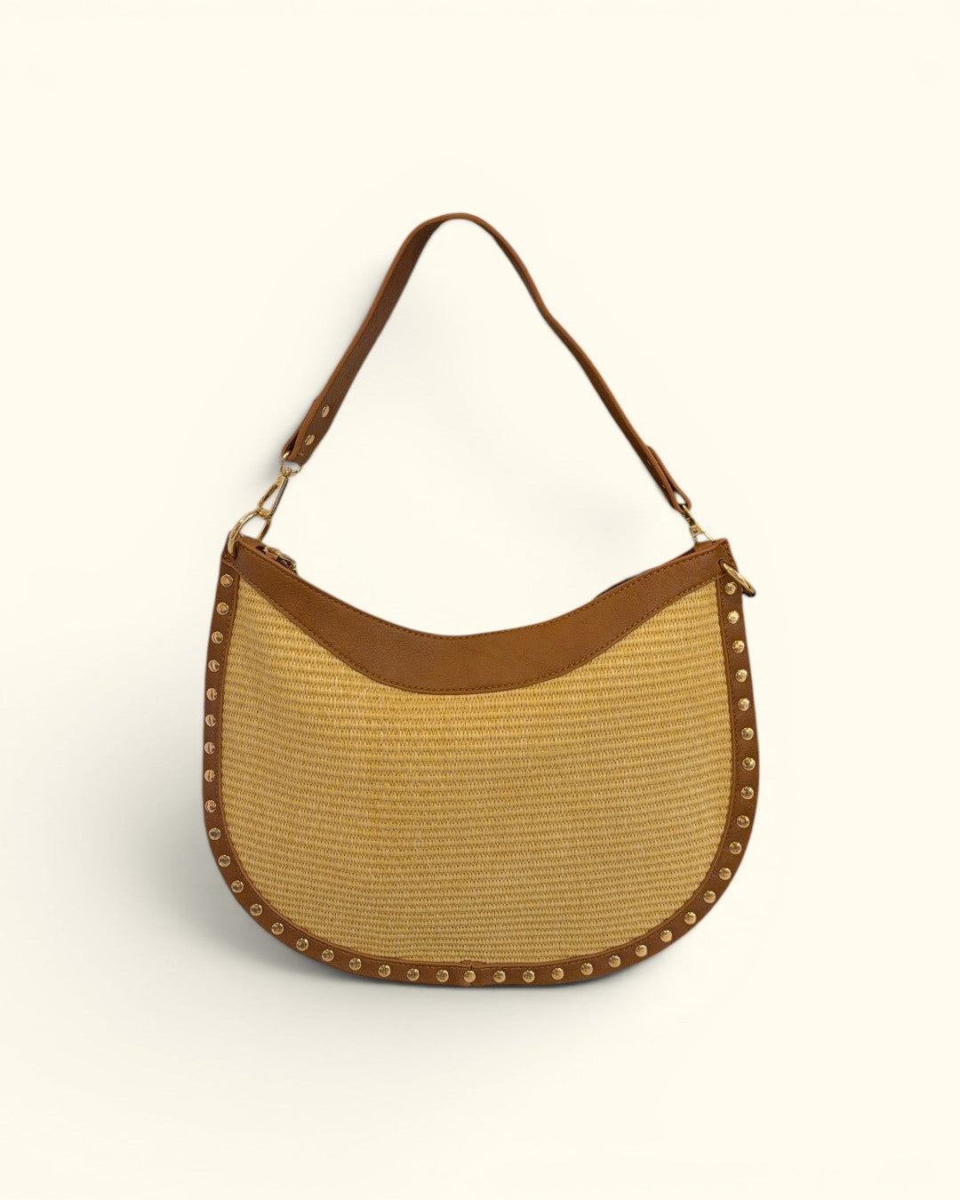 BOLSO SUSI GRANDE RAFIA CAMEL