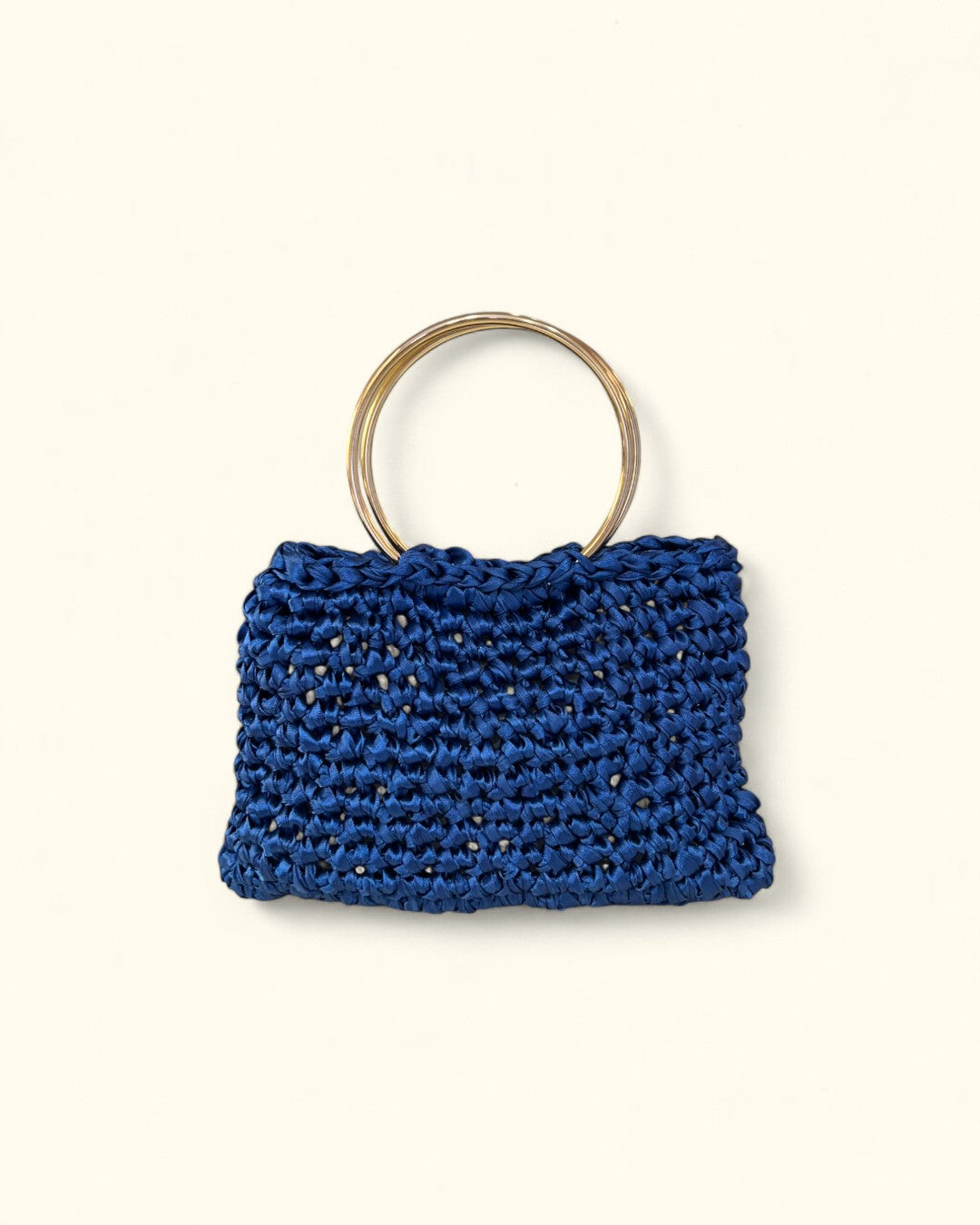 'UN ATARDECER' Bag Azul Klein