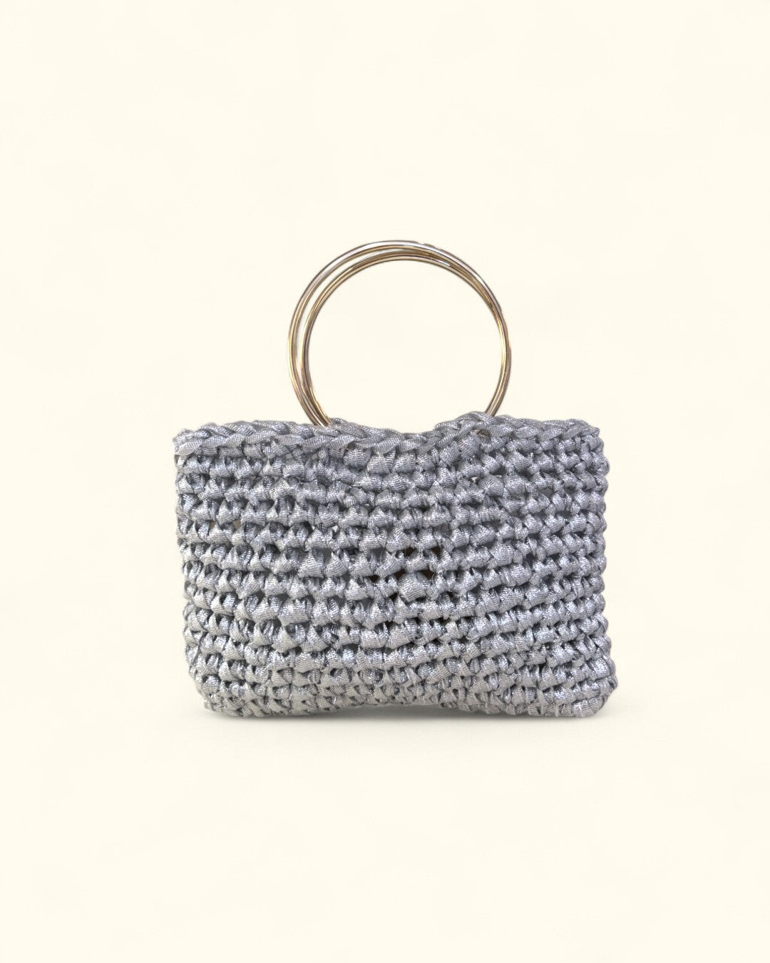 'UN ATARDECER' Bag plateado